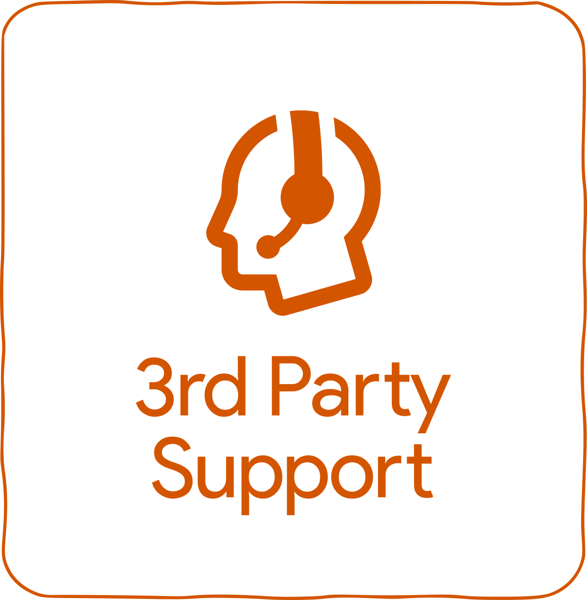 Third party support