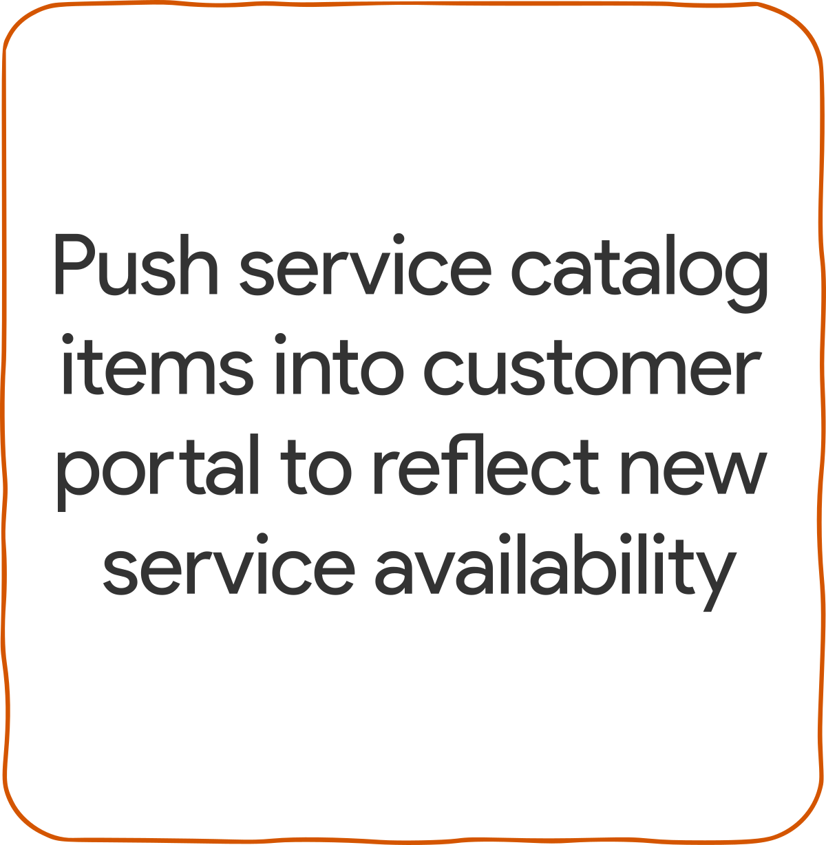 Service Catalog