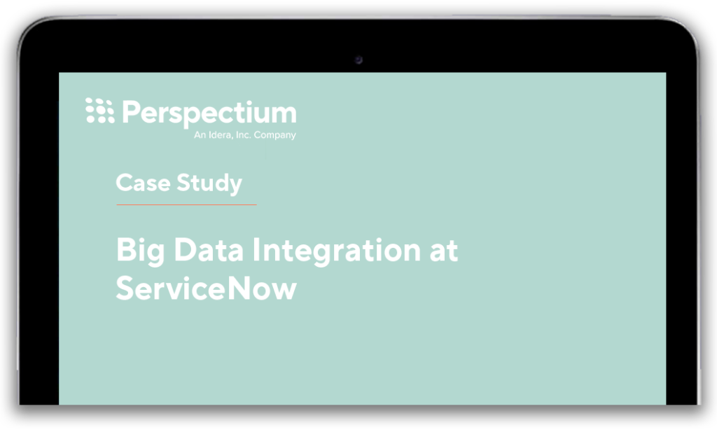Big Data Integration at ServiceNow