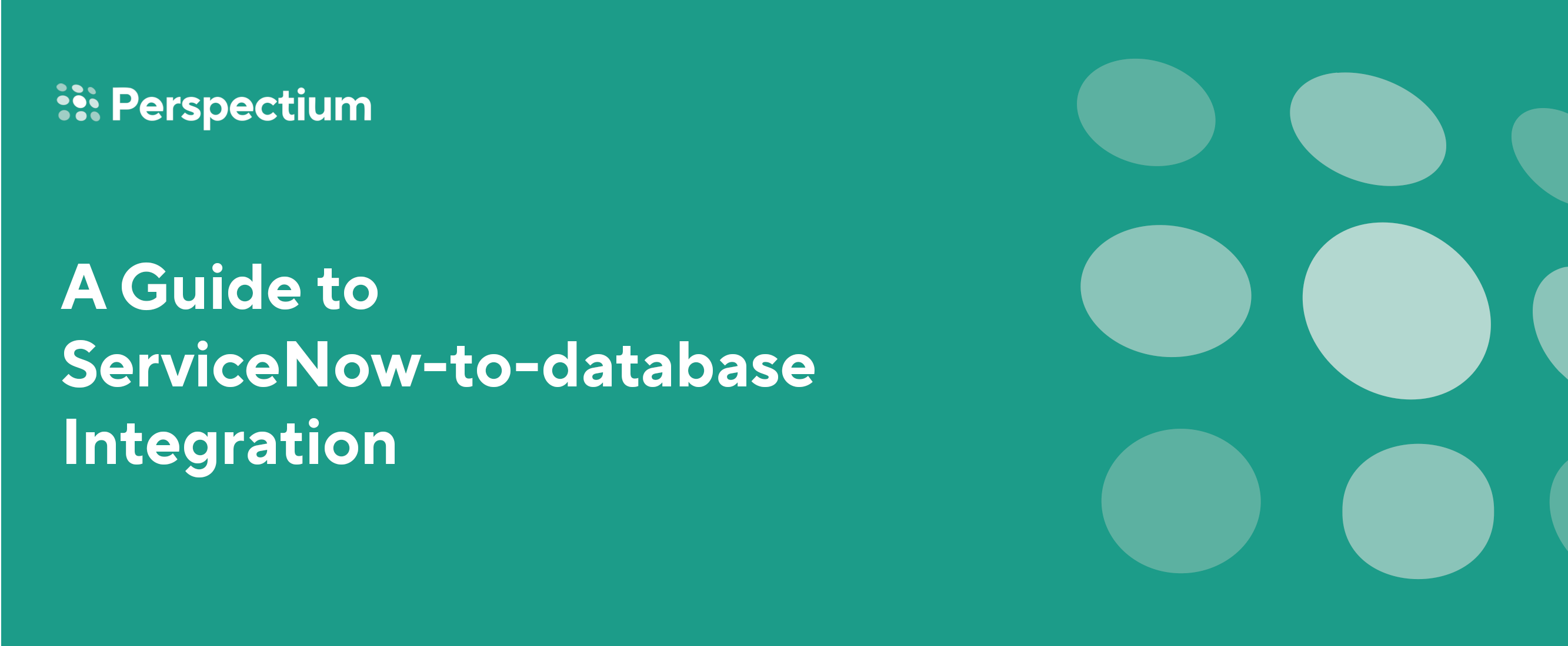 ServiceNowtodatabase Integration Guide Perspectium