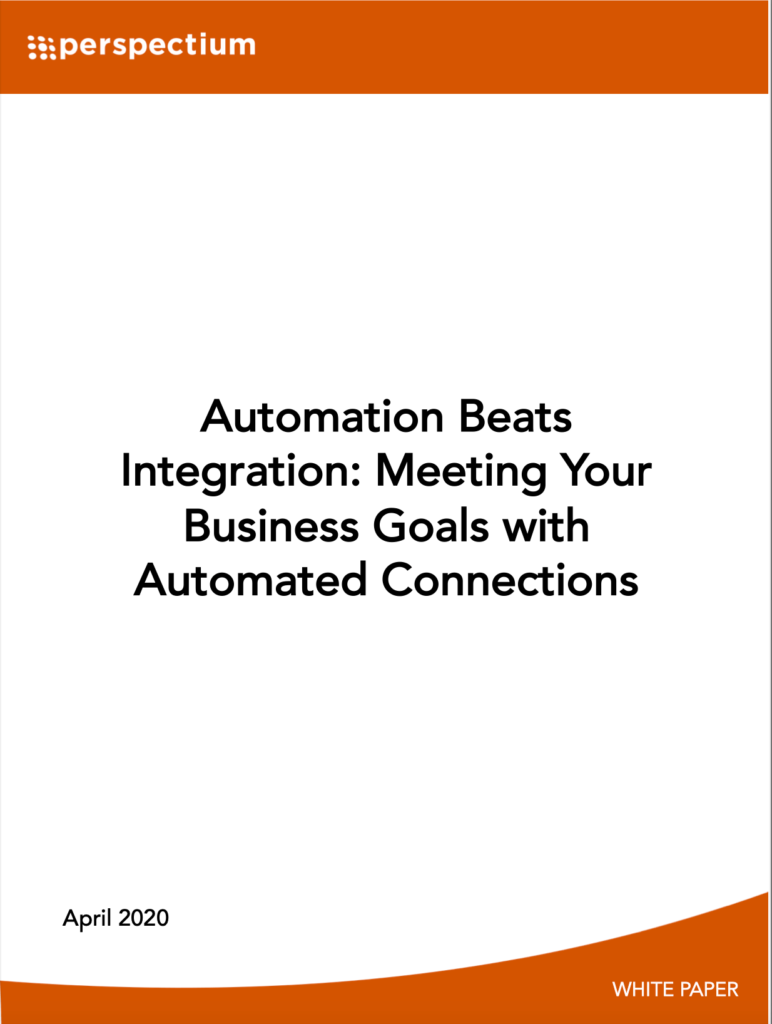 Automation Beats Integration: Meeting Your Business Goals with Automated Connections