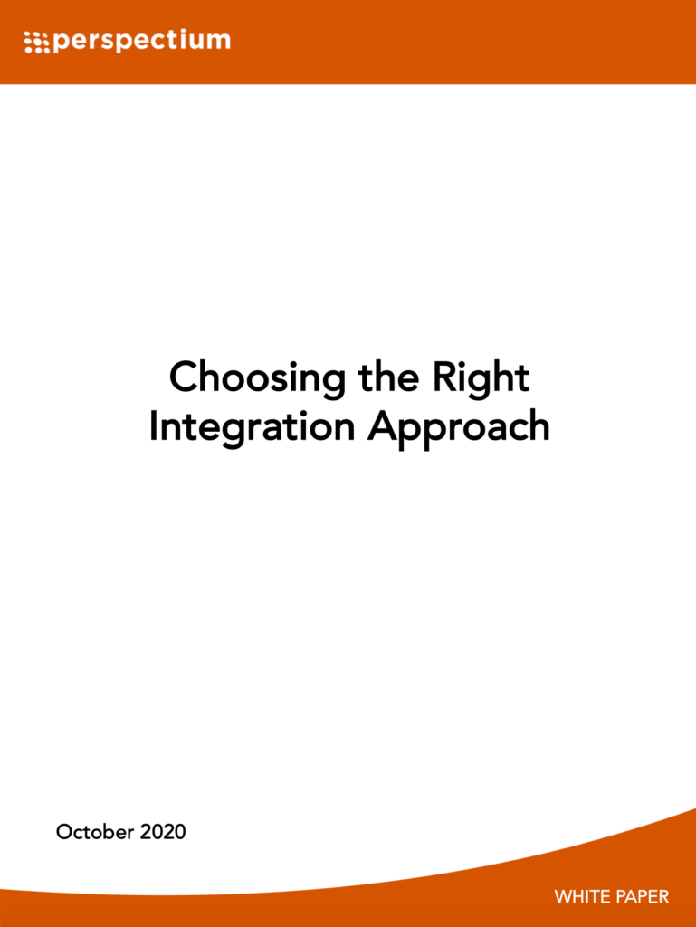 Choosing the Right Integration Approach