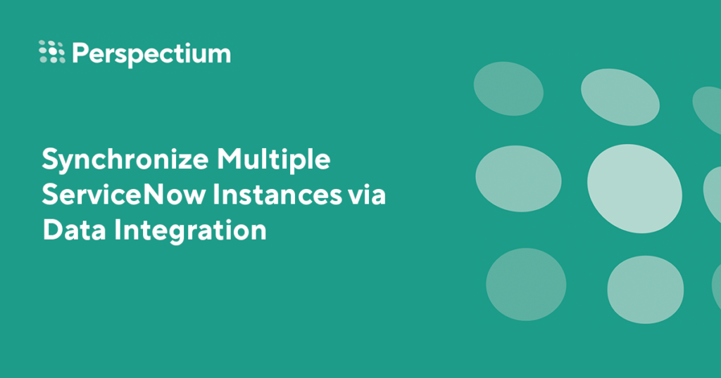 How to Synchronize Multiple ServiceNow Instances