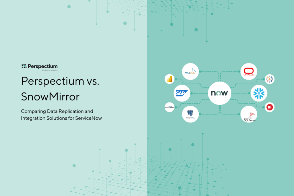 Perspectium vs. SnowMirror: Product Comparison